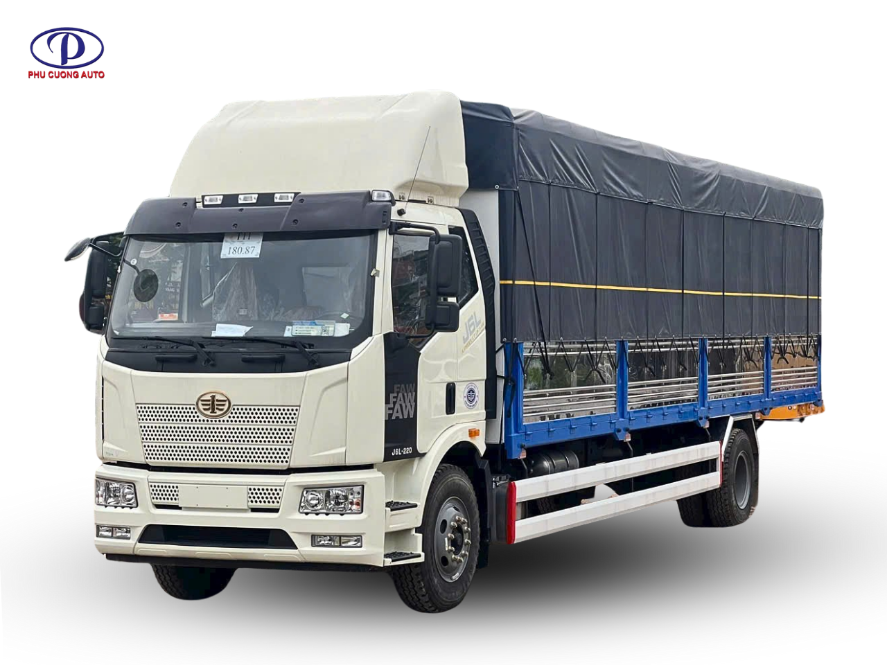 XE TẢI FAW J6L 220HP – THÙNG BẠT