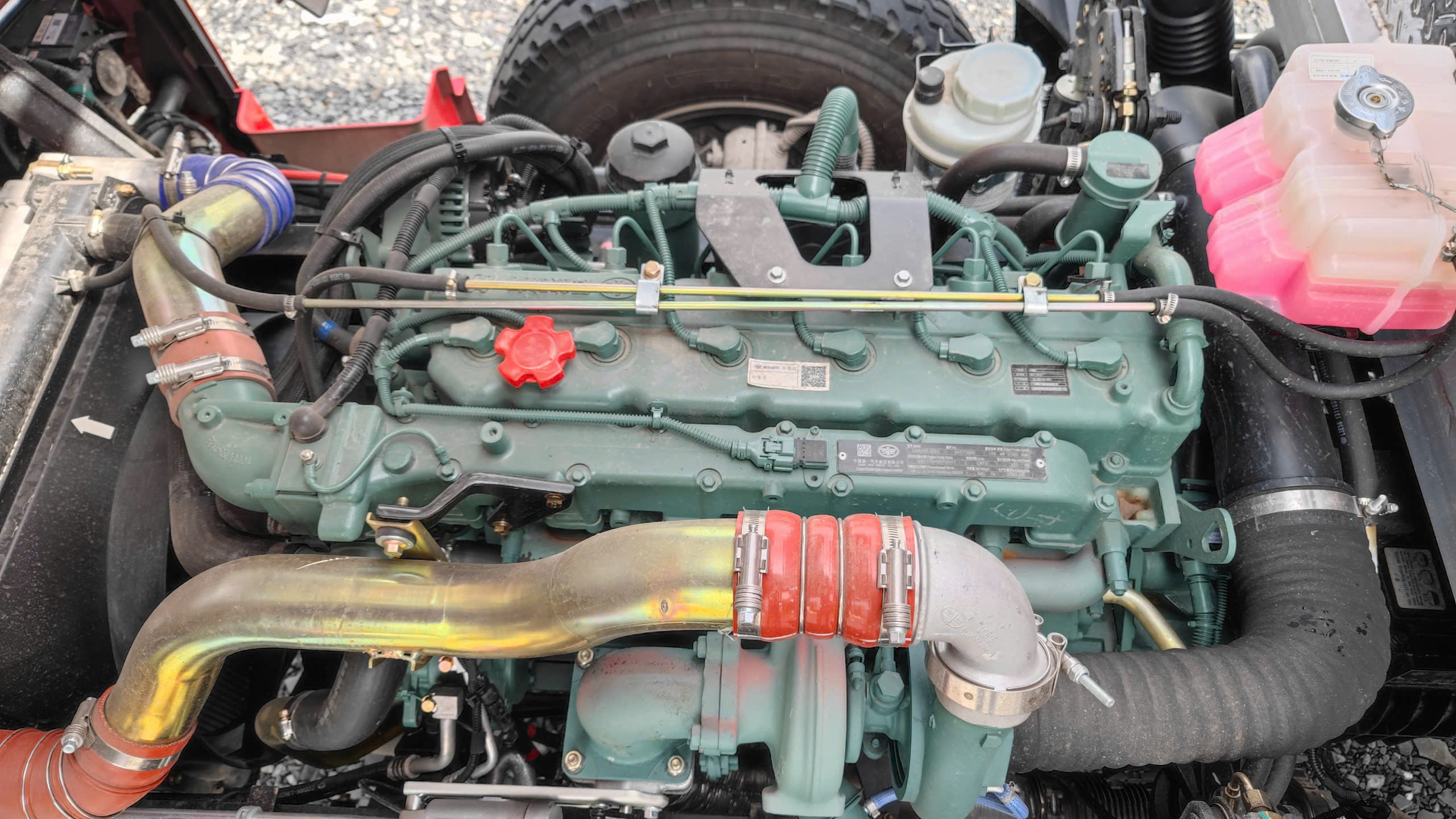 XE TẢI FAW J6L 220HP – THÙNG BẠT — ảnh 7