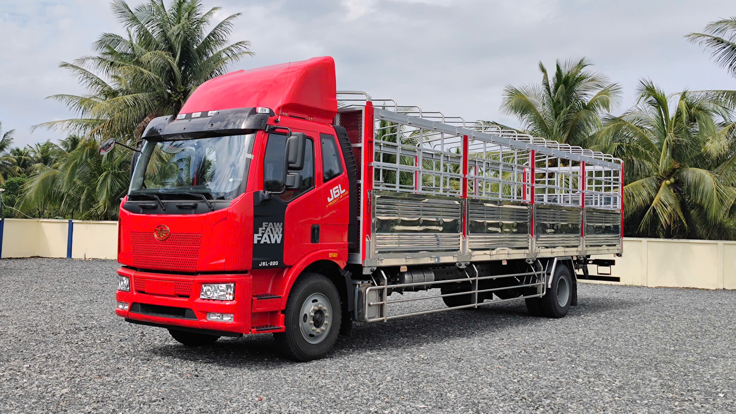 XE TẢI FAW J6L 220HP – THÙNG BẠT — ảnh 11