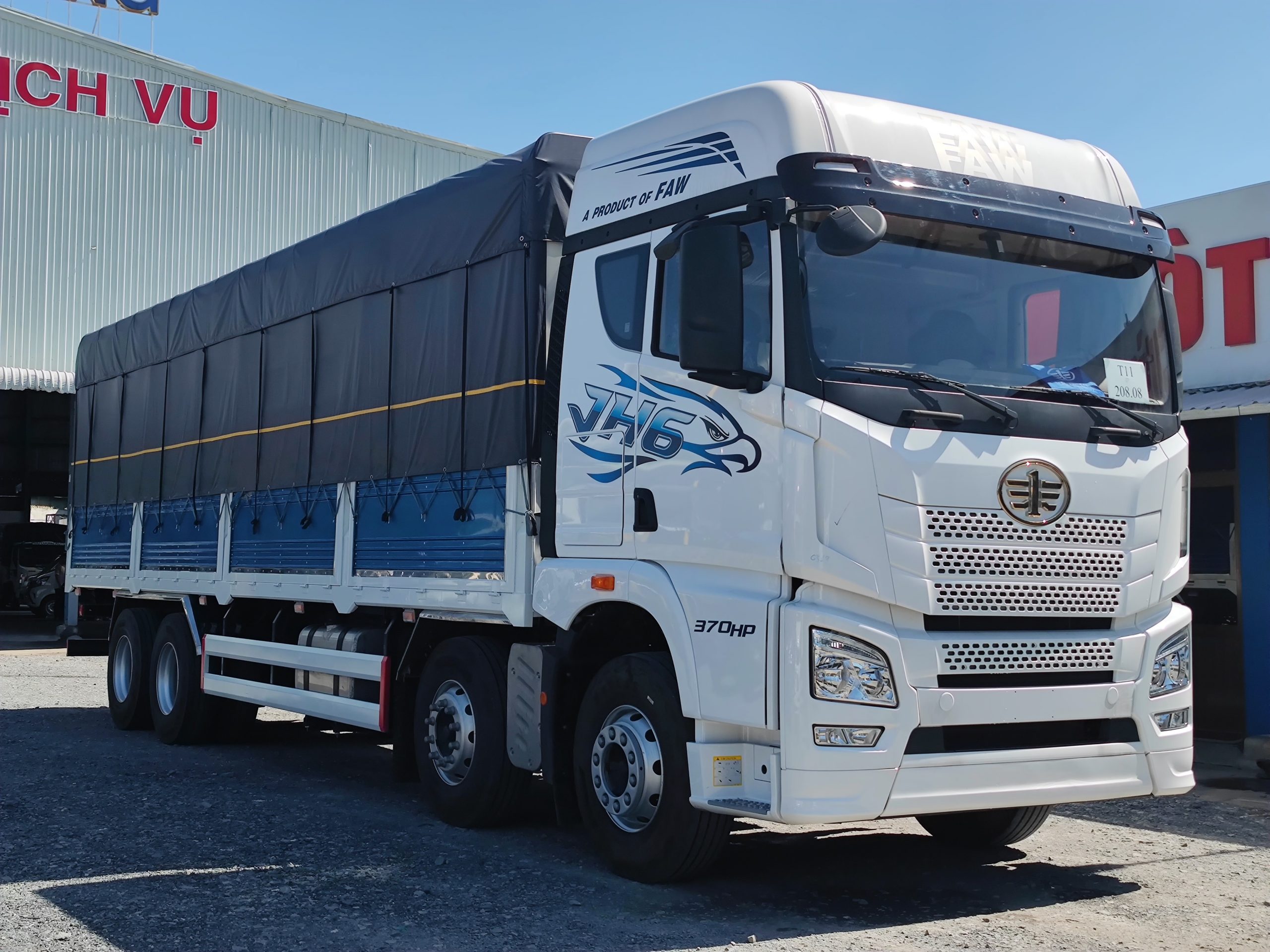 XE TẢI FAW JH6 4 CHÂN NHẬP KHẨU — ảnh 4