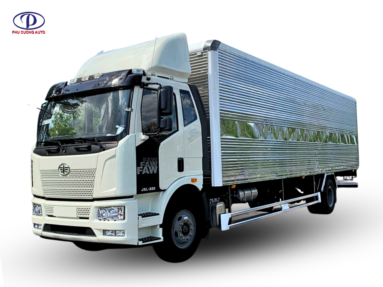 XE TẢI FAW J6L 220HP – THÙNG KÍN INOX