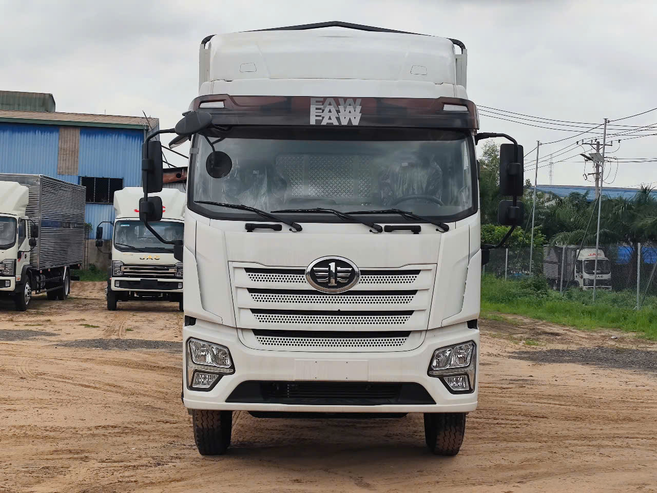 XE TẢI FAW JK6 220HP – THÙNG BẠT NHÔM 9.9M — ảnh 5