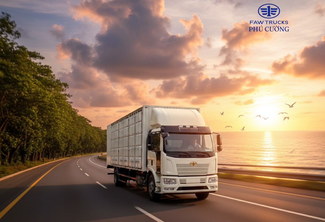 Xe tải FAW J6L thùng dài nhập khẩu: Giải pháp vận tải tối ưu cho kỷ nguyên mới!