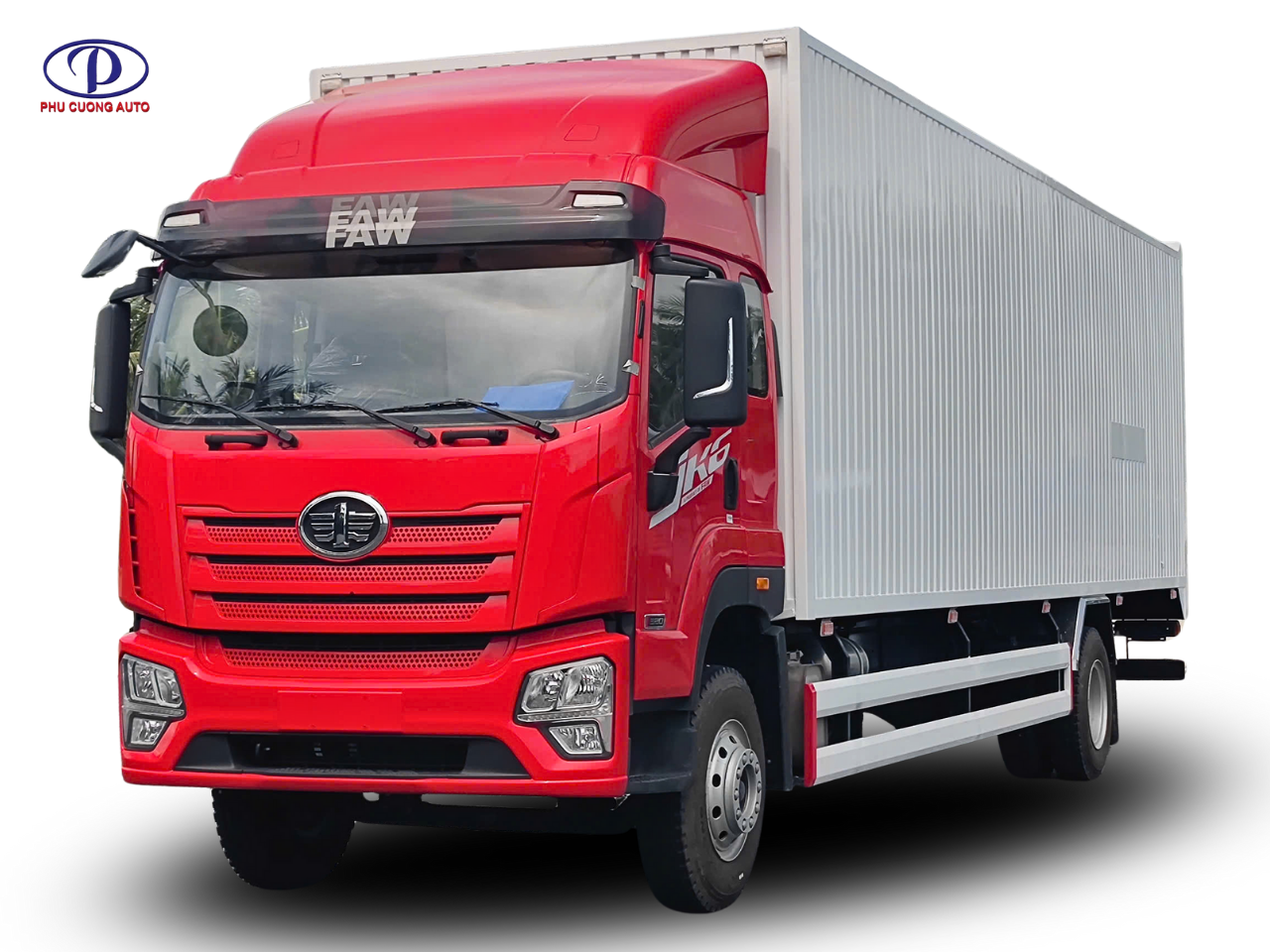 XE TẢI FAW JK6 220HP – THÙNG KÍN CONT 9M9