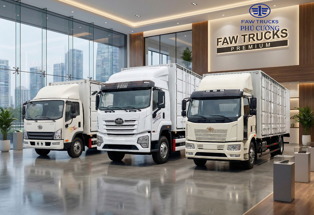 FAW Tiger – J6L – JK6 thùng container: Lựa chọn tối ưu cho mọi chuyến hàng!