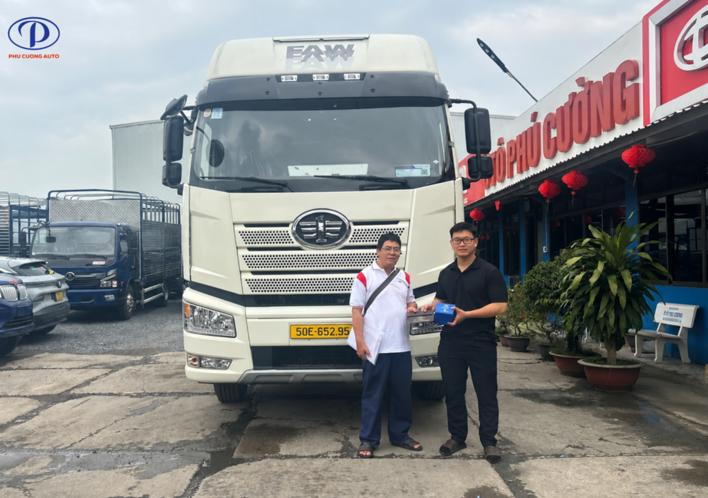 tư vấn xe tải FAW J6L tại Ô Tô Phú Cường Tiền Giang
