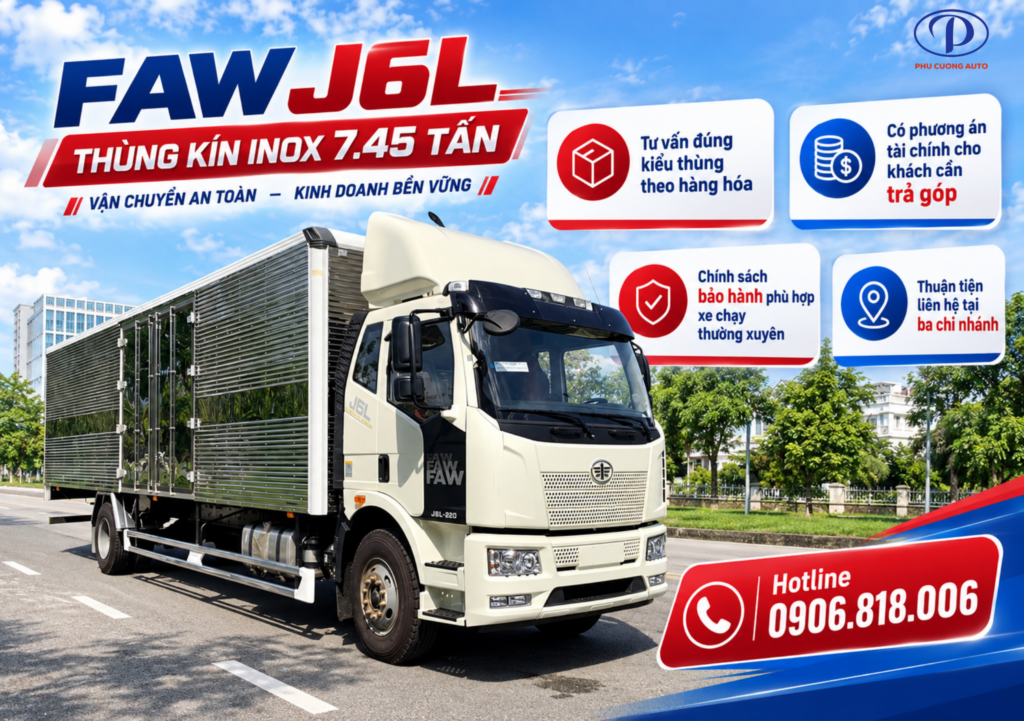 bảo dưỡng và phụ tùng FAW J6L