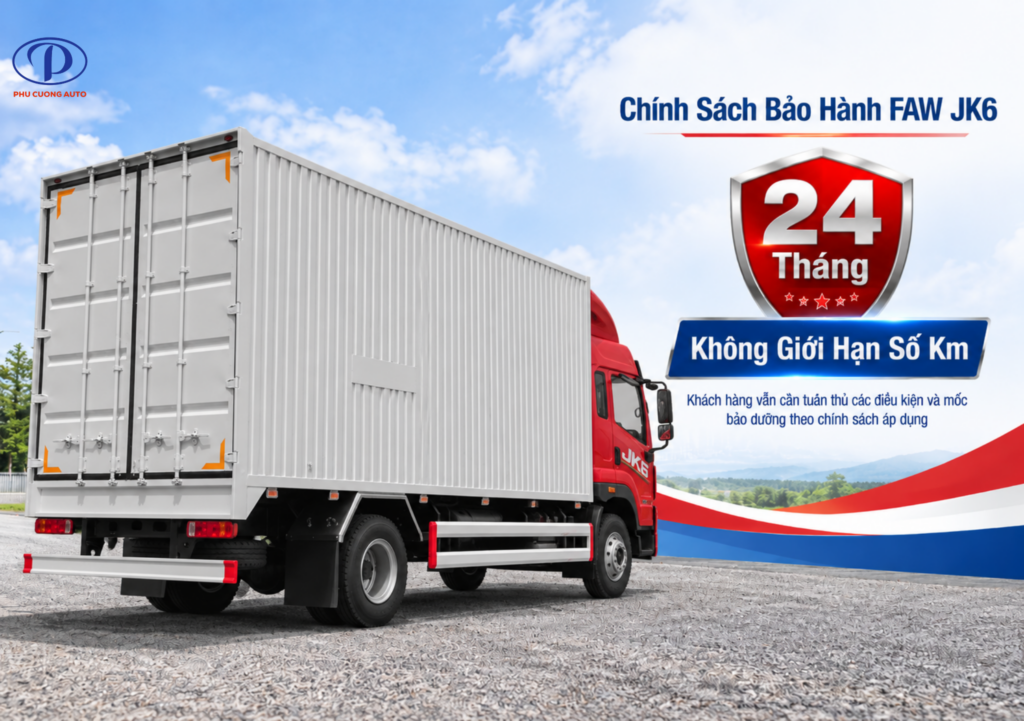 phụ tùng và bảo dưỡng FAW JK6 tại Phú Cường