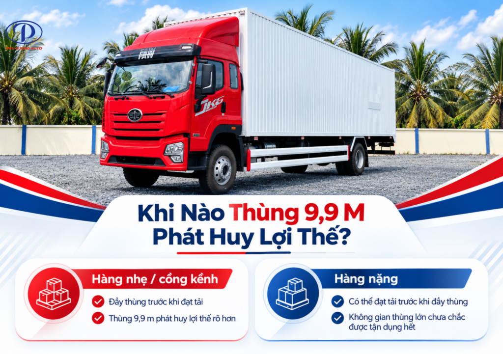 FAW JK6 đầy tải hay đầy thùng trước