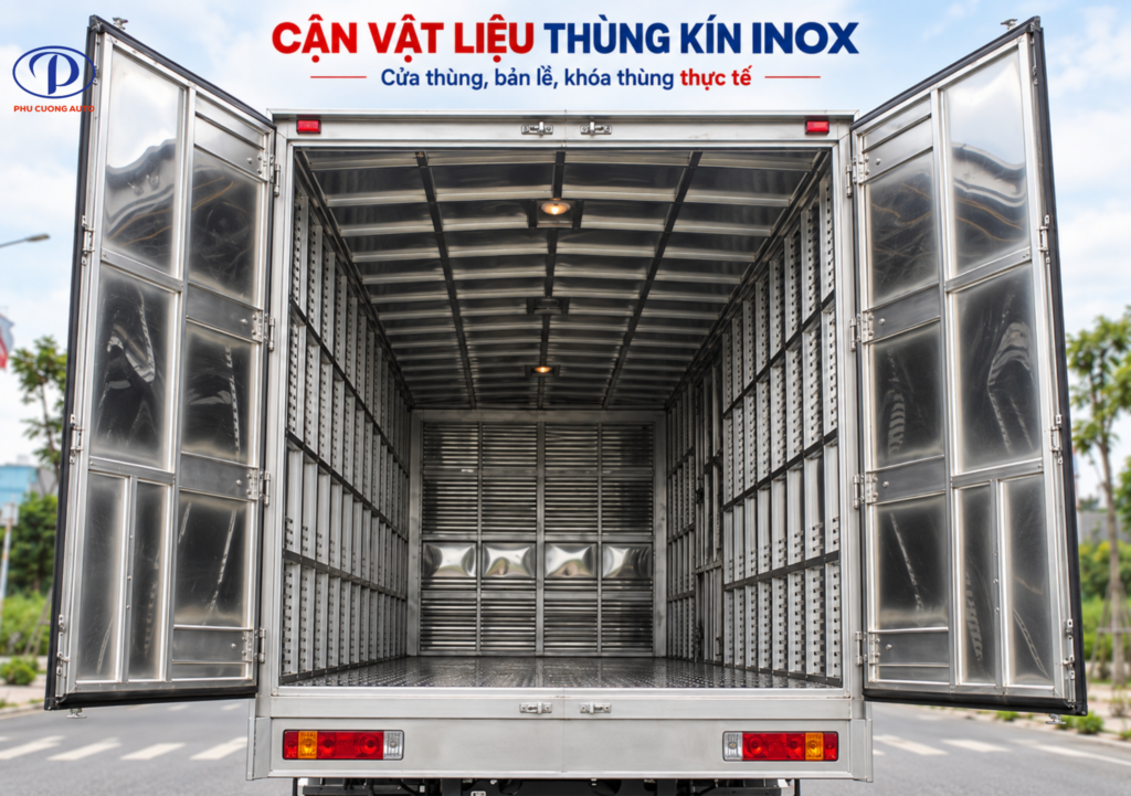 vật liệu thùng kín inox FAW J6L